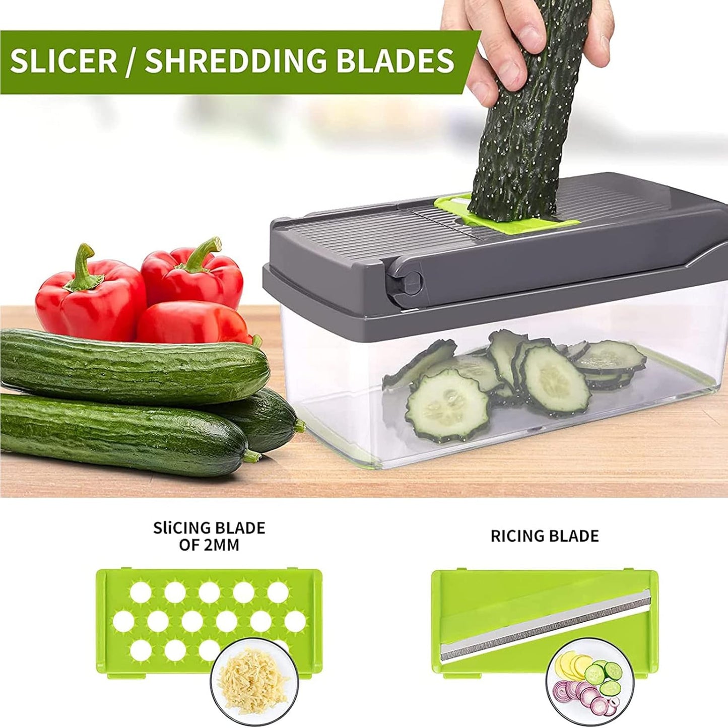 Picadora Verduras 16 En 1