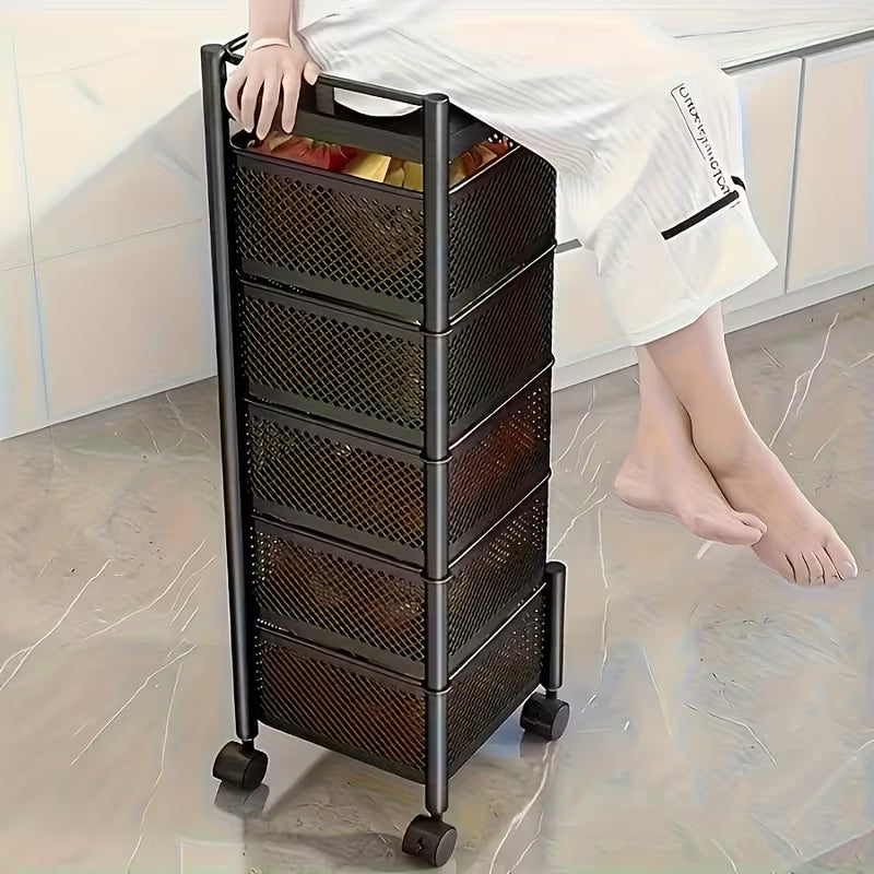 ESTANTE DE COCINA GIRATORIO 5 NIVELES